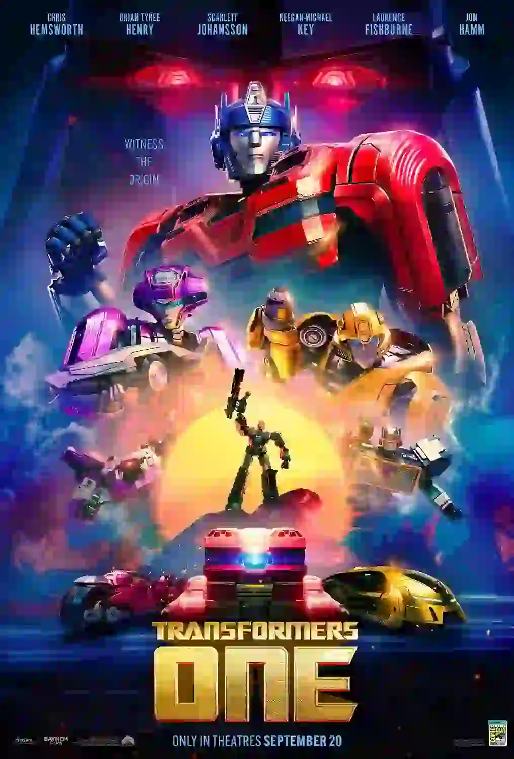 Transformers One (2024) ทรานส์ฟอร์เมอร์ส 1